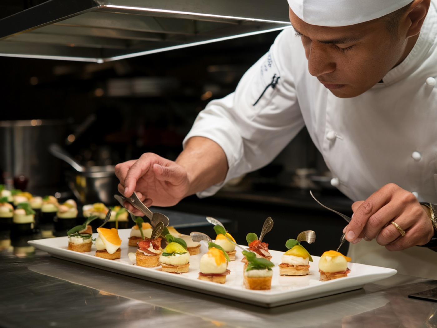 Summer canapés