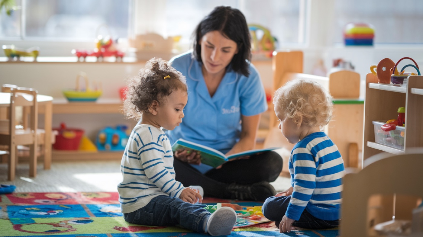 Little Steps Nursery website preview