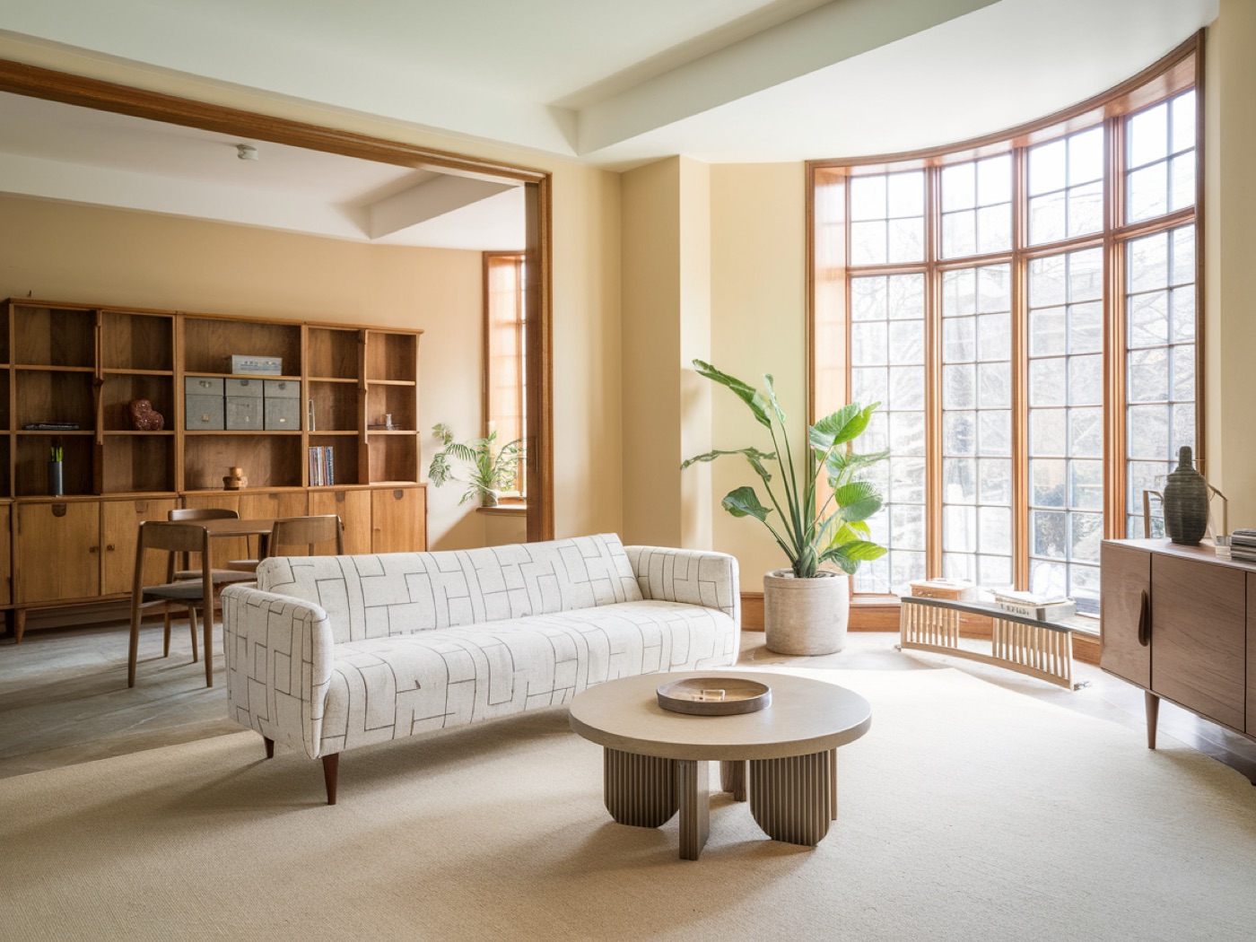 Garden flat