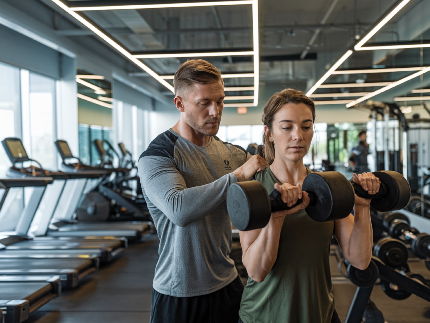 Free weights area