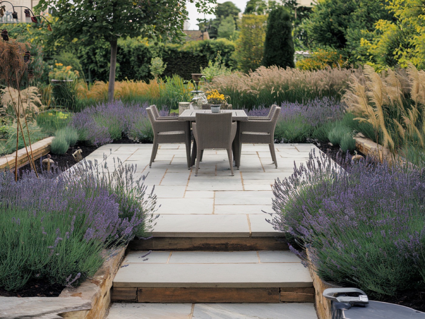 Contemporary patio