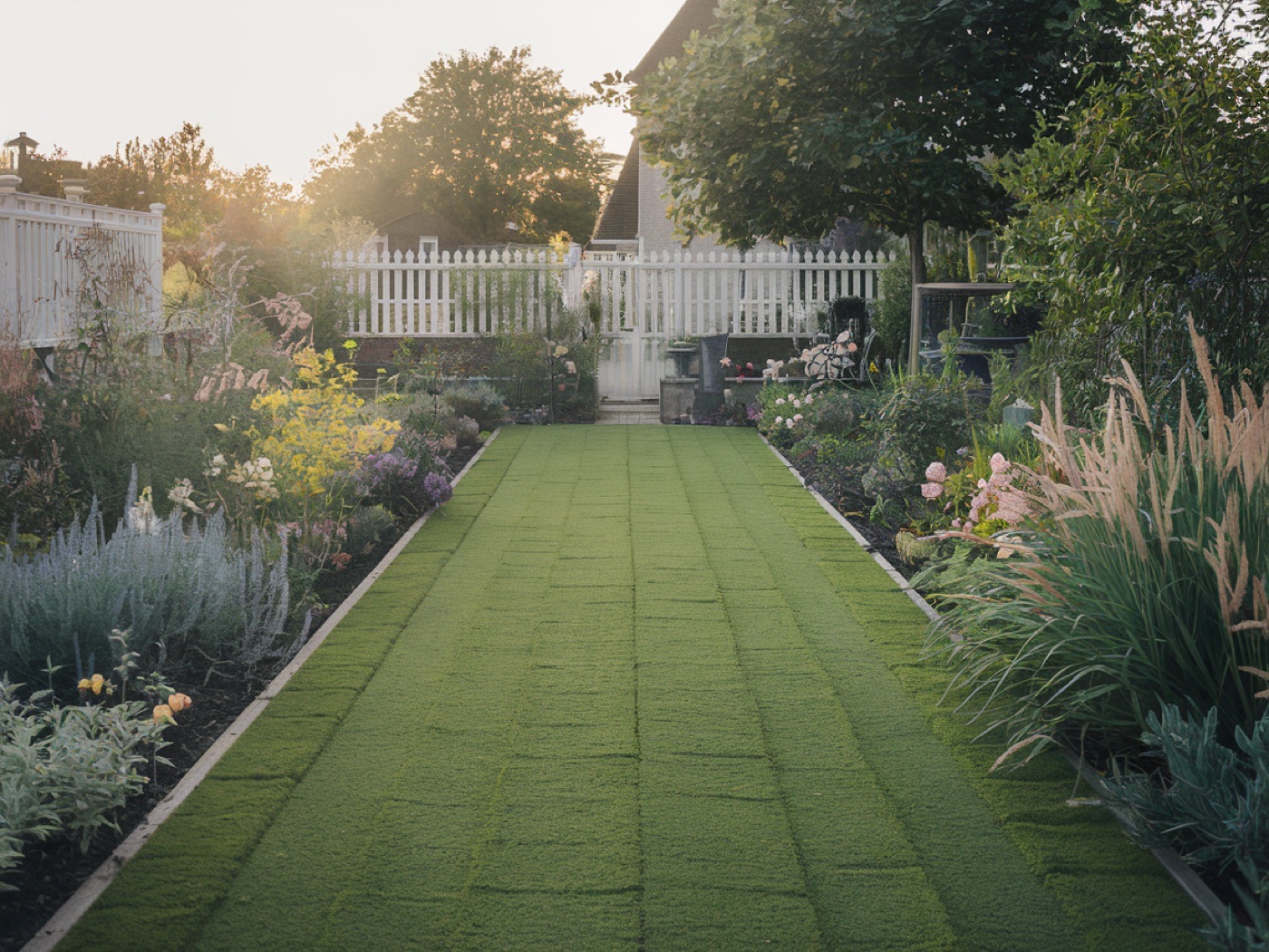 Wildflower lawn
