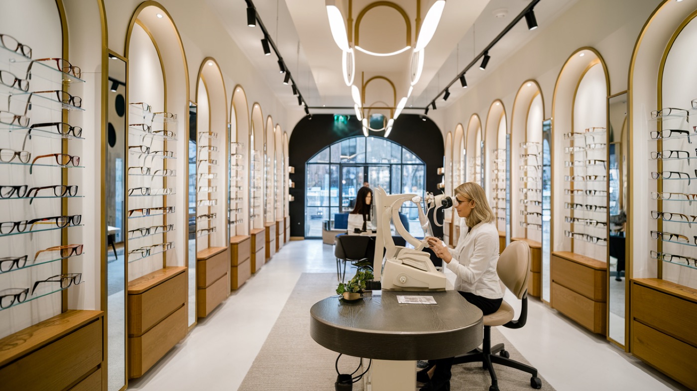 ClearVision Opticians website preview